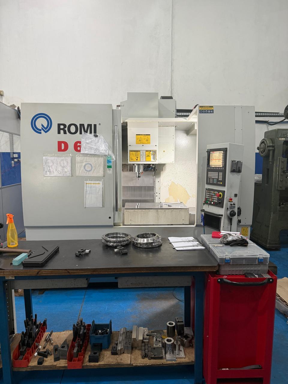 Centro de Usinagem ROMI D6 - LSD Usinagem