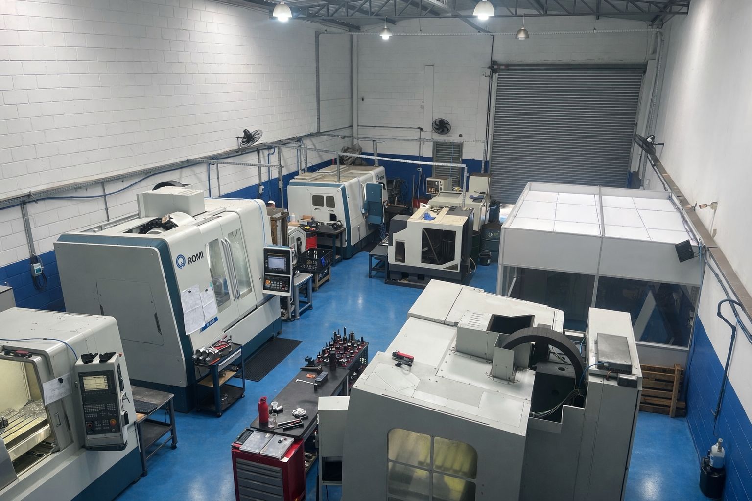Parque de Máquinas LSD Usinagem - Tornos e Centros CNC ROMI