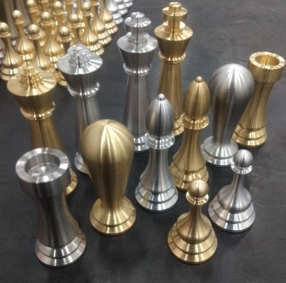 Peças Usinadas em Latão e Alumínio - LSD Usinagem